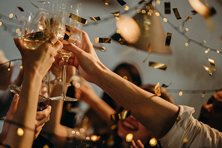 Alameda Party special occasion toast