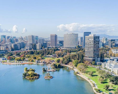 Oakland city view
